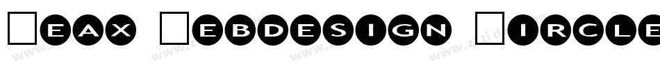 Peax Webdesign Circles字体转换